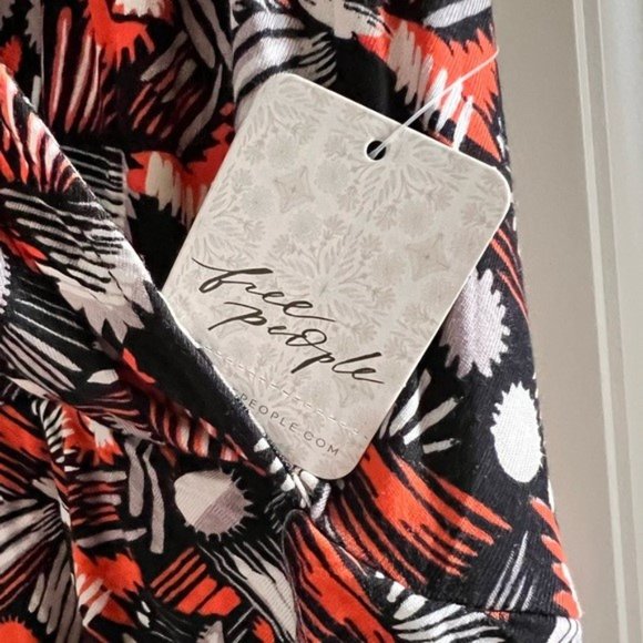 Free People Daria Dress Black Combo NWT - Picture 5 of 7